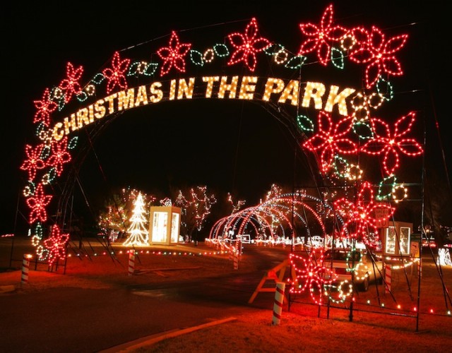 Christmas Lights In The Park