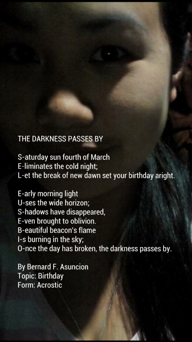 The Darkness Passes By