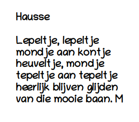 Hausse..
