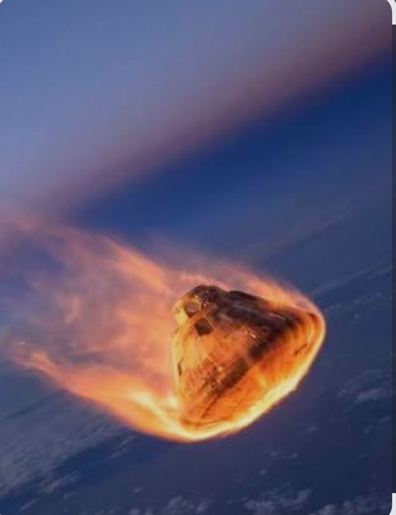 Orion's Return Back To Earth.