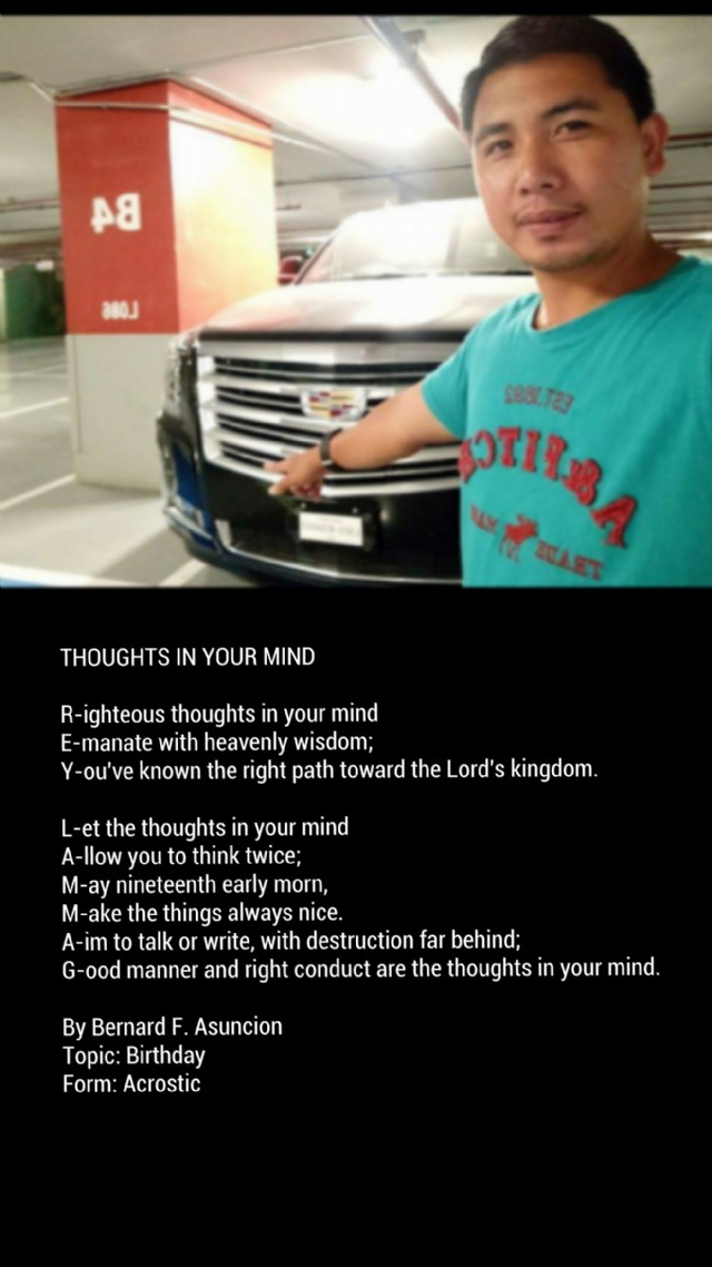 Thoughts In Your Mind