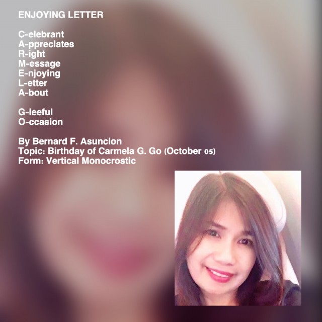 Enjoying Letter