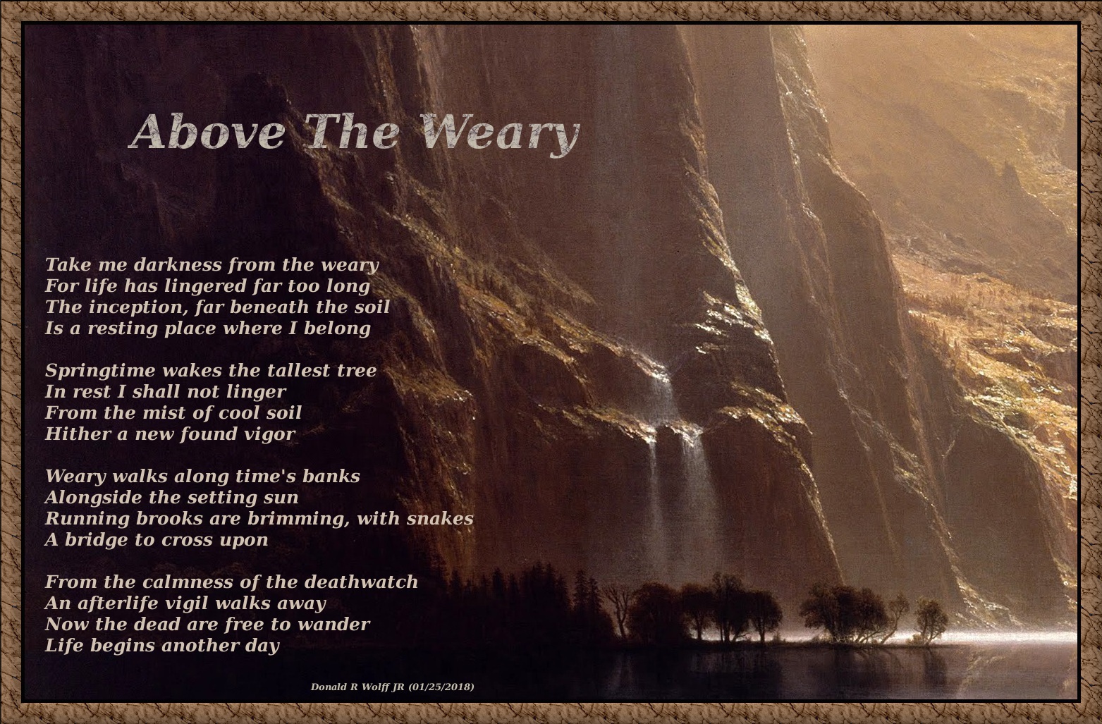 Above The Weary
