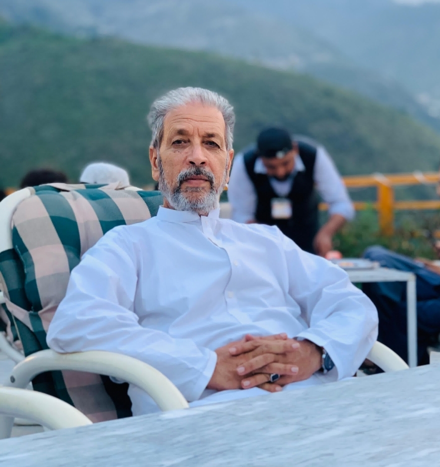 A Silver Haired Head, A Crown Of Glory...