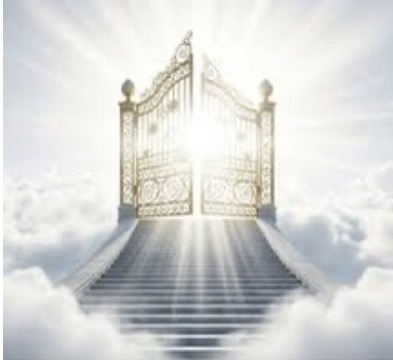 Up At The Pearly Gate.