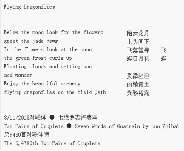 Flying Dragonflies
