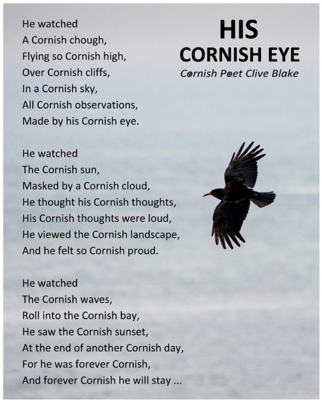 Cornish Funeral Poem - His Cornish Eye