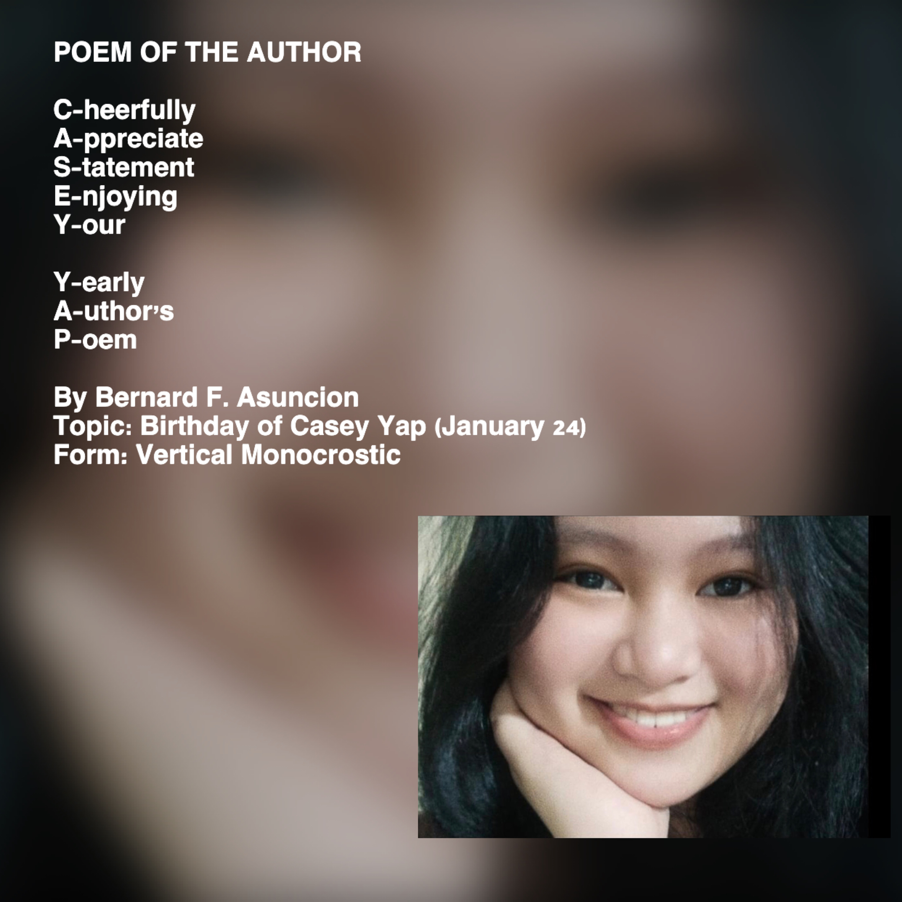 Poem Of The Author
