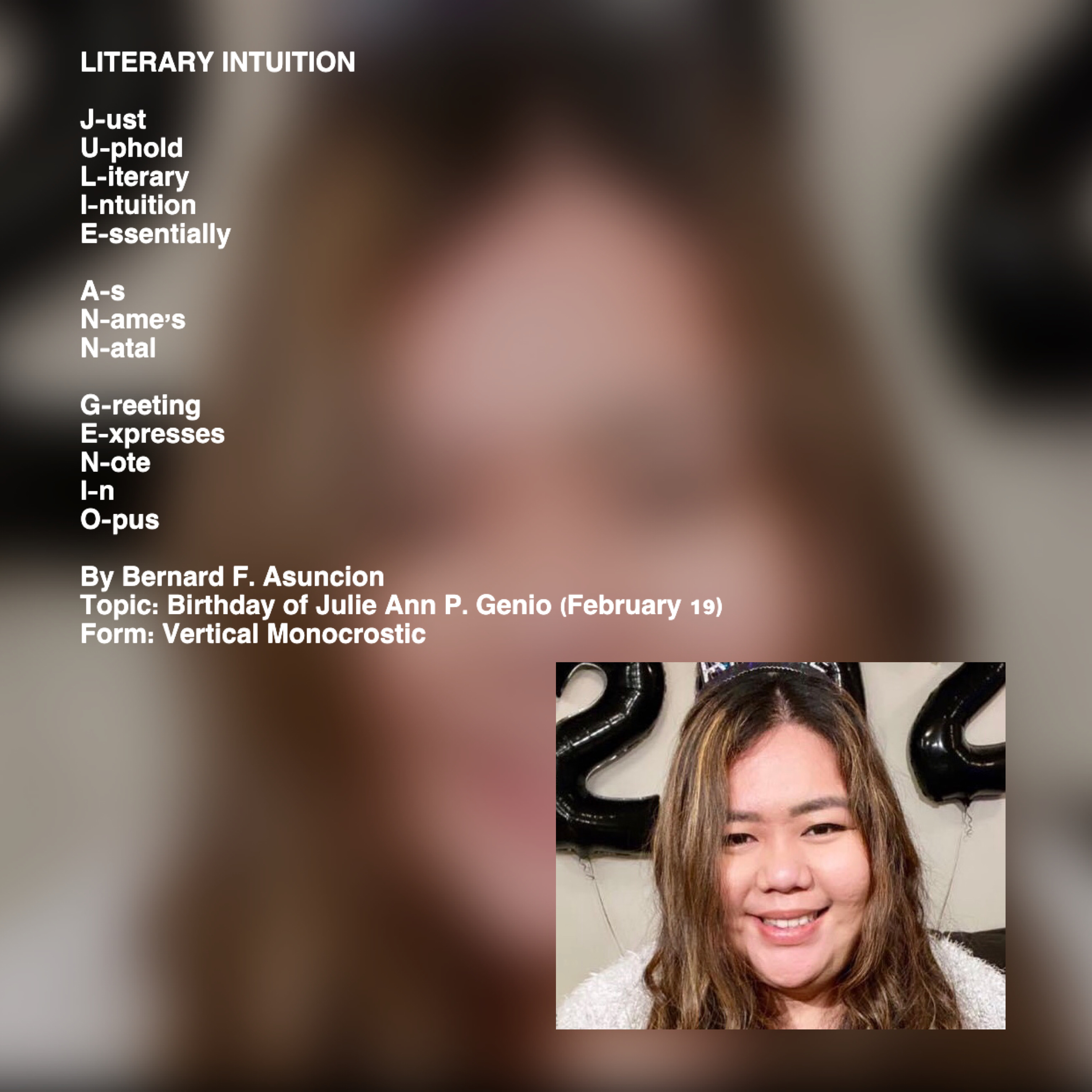 Literary Intuition