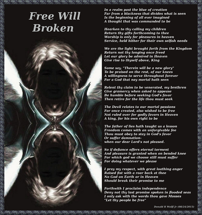 Free Will Broken
