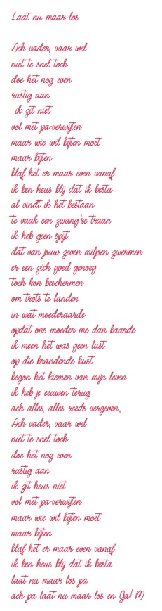 Laat Nu Maar Los