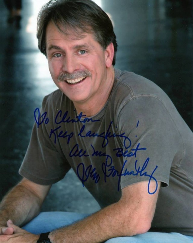 Autograph Muse Acrostic Name Jeff Foxworthy