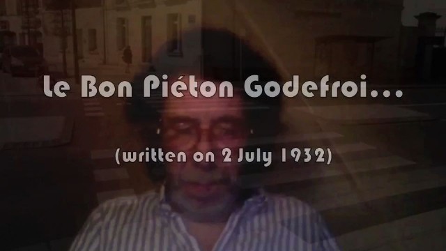 O Bom Pedestre Godofredo (Um poema conciso [inspirado na tradição dos haicais] de Paul Claudel)
