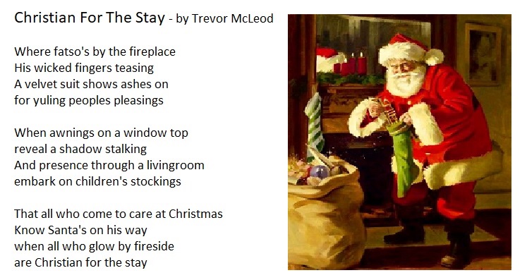 Christian For The Stay - A Santa Claus Poem