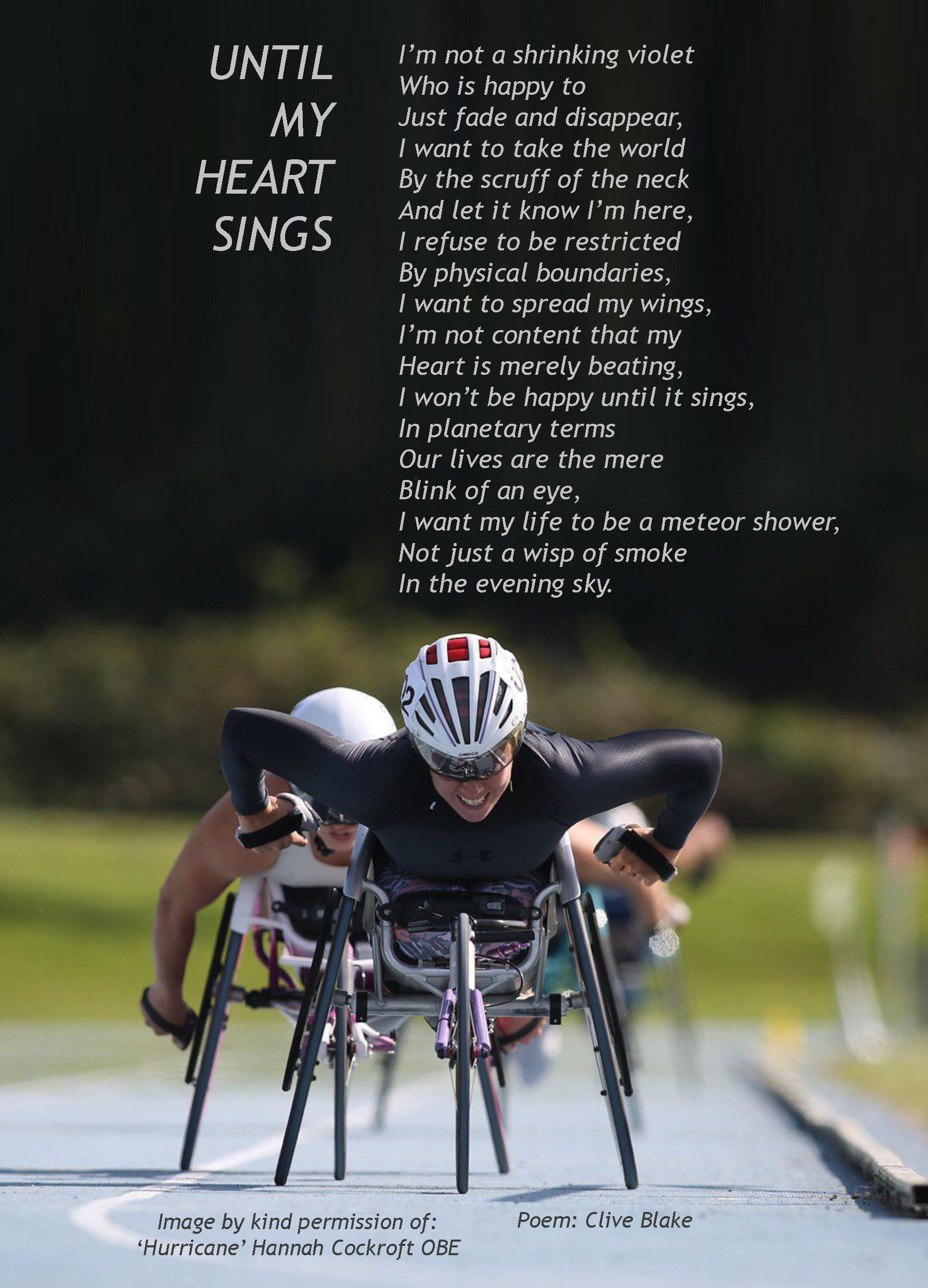 Disability Poem Until My Heart Sings