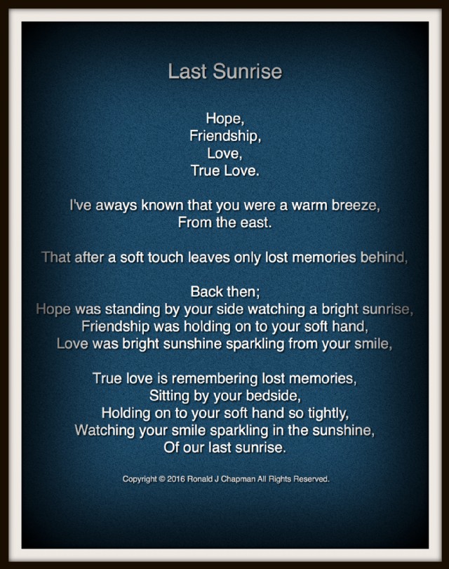 Last Sunrise