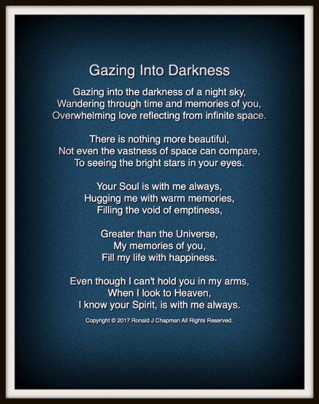 Gazing Into Darkness