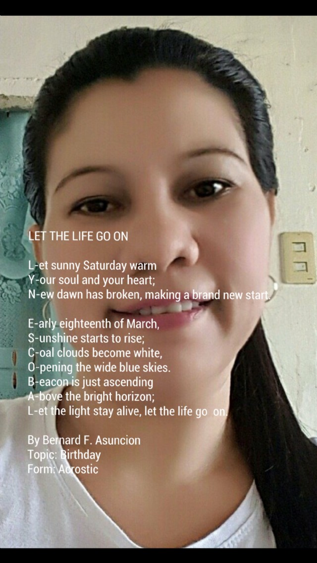 Let The Life Go On