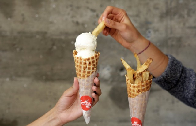 Ice Cream And French Fries