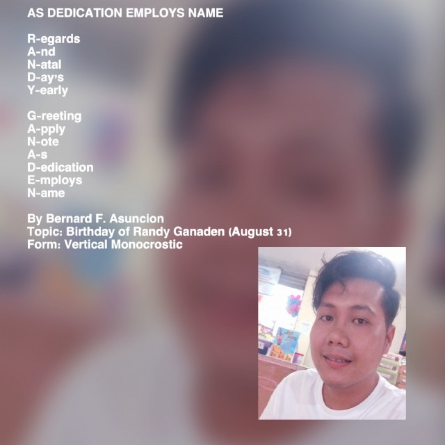 As Dedication Employs Name