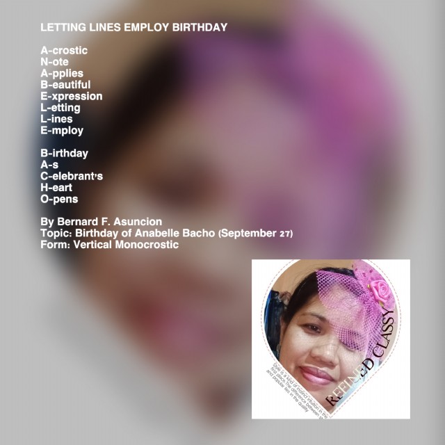 Letting Lines Employ Birthday