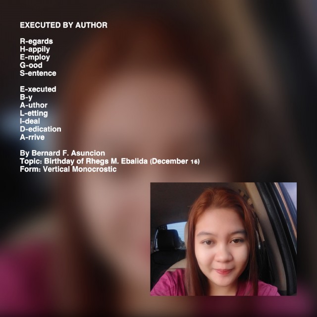 Executed By Author