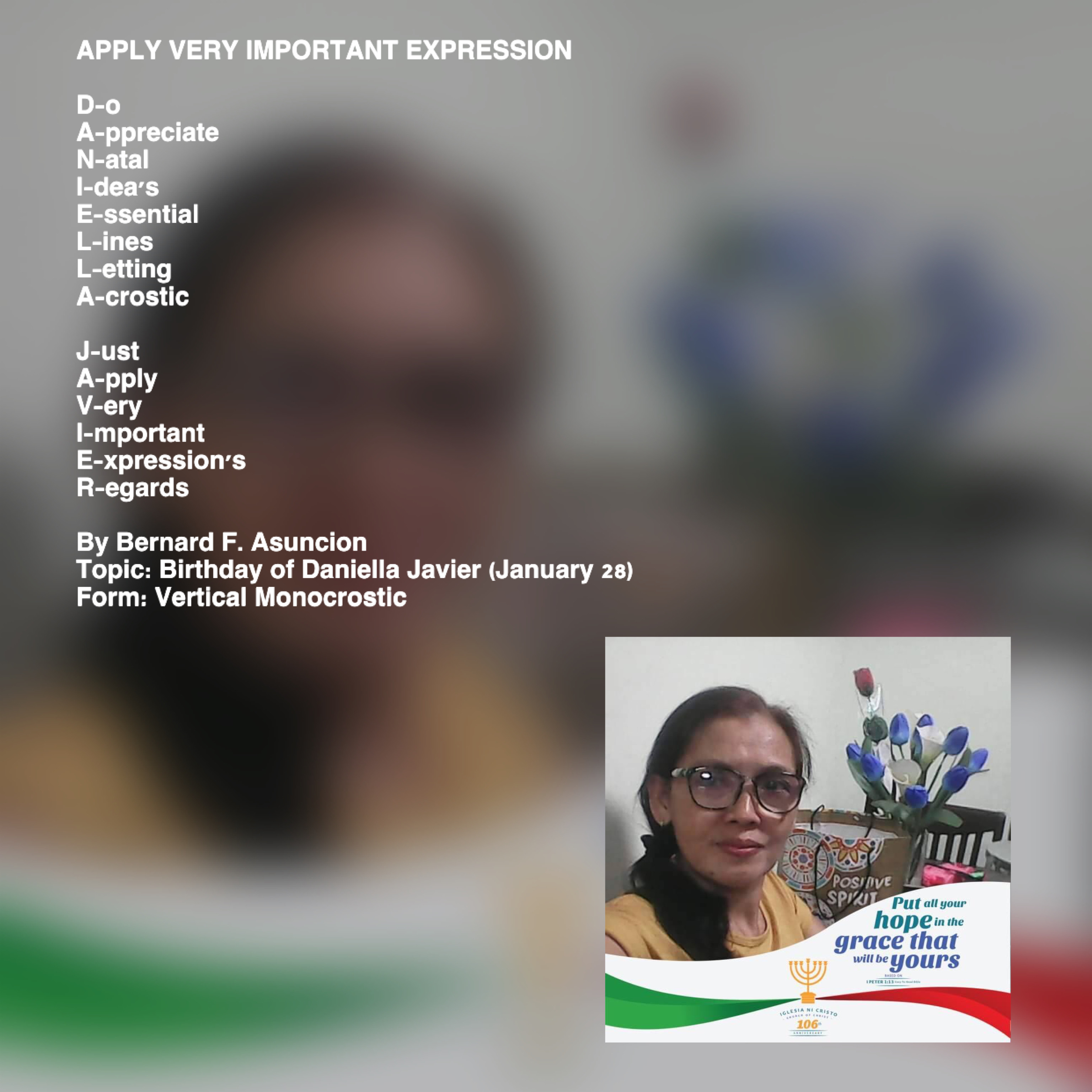 Apply Very Important Expression