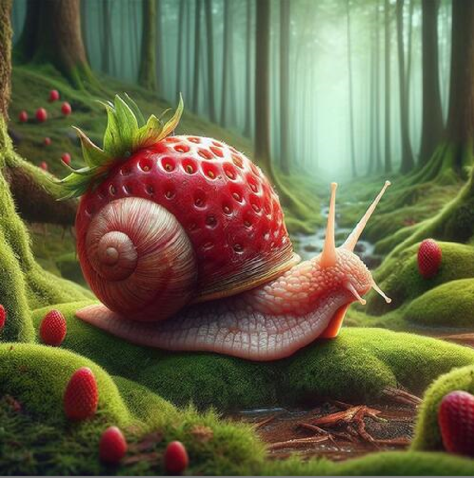 Strawberry Snails Forever