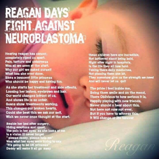 Reagan Days Fight Against Neuroblastoma