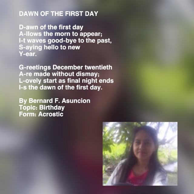 Dawn Of The First Day