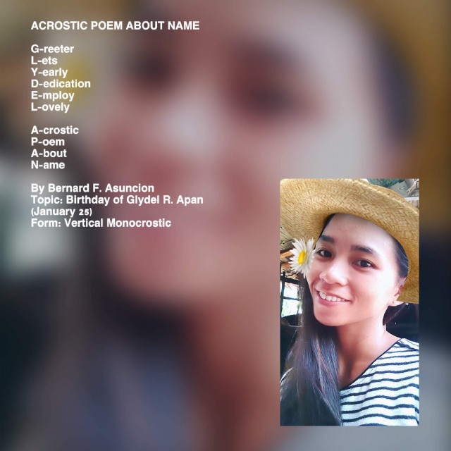 Acrostic Poem About Name
