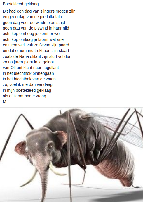 Boetekleed Geklaag