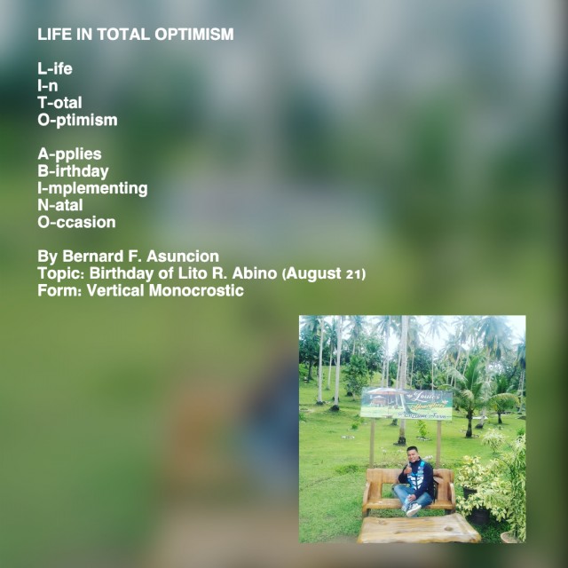 Life In Total Optimism