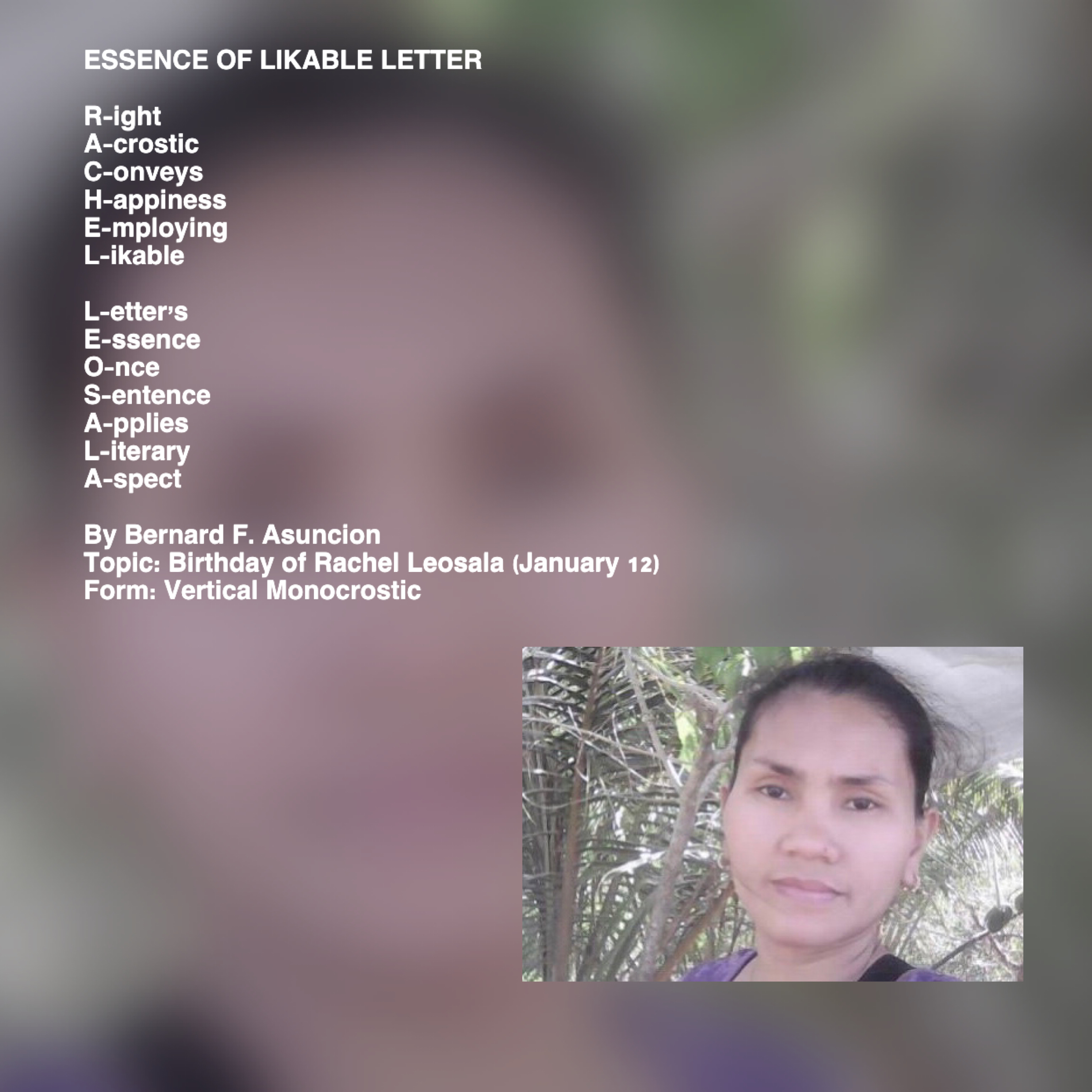 Essence Of Likable Letter