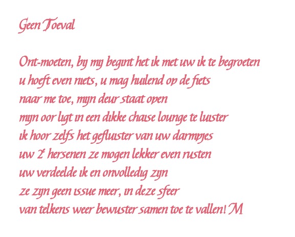 Geen Toeval