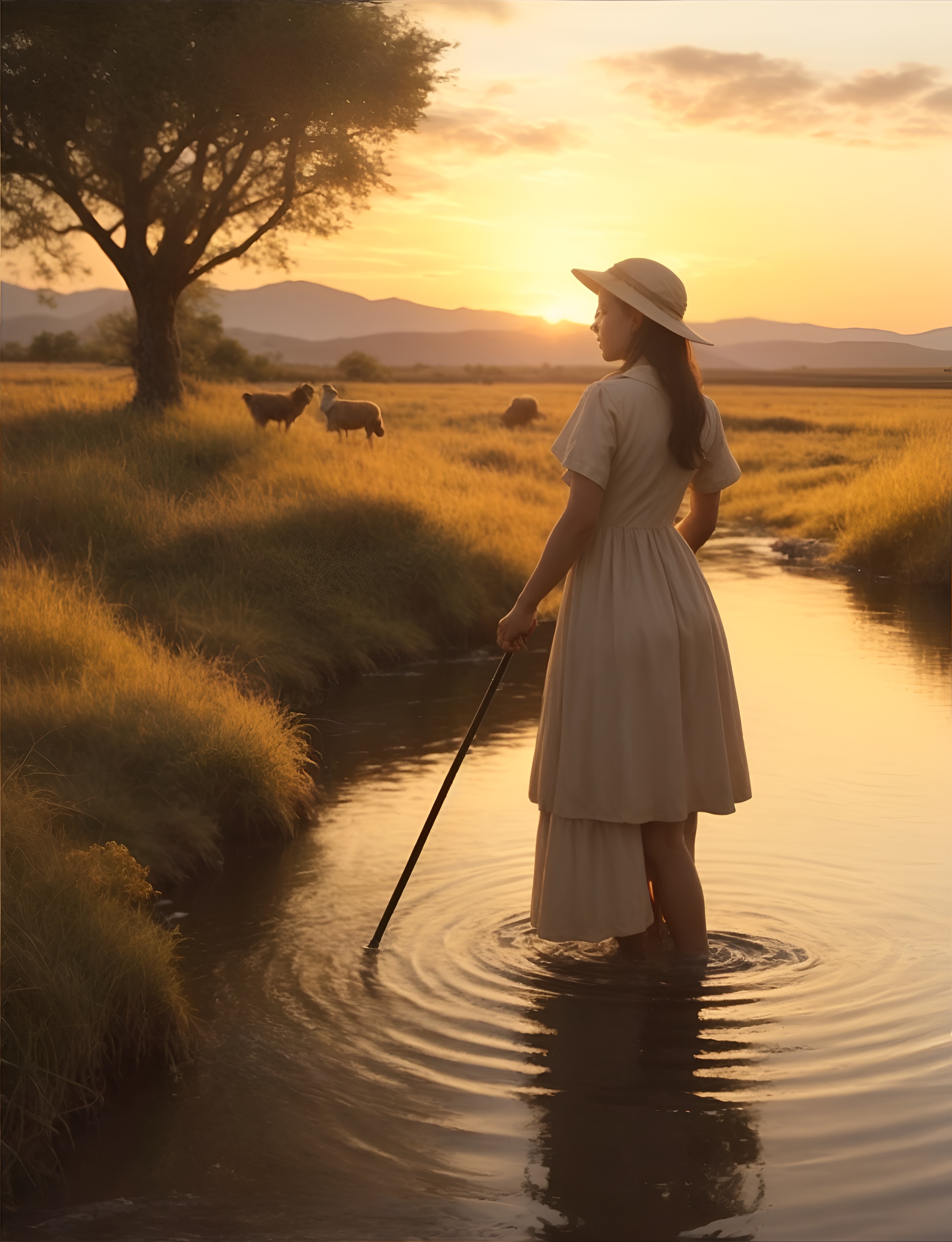 Sonnet 40 The Little Shepherdess