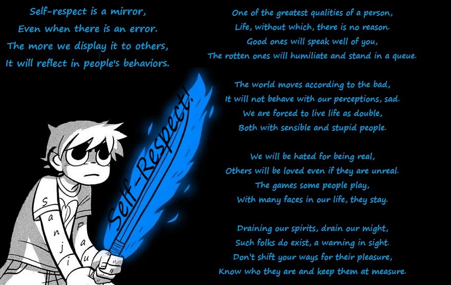 Self Respect!