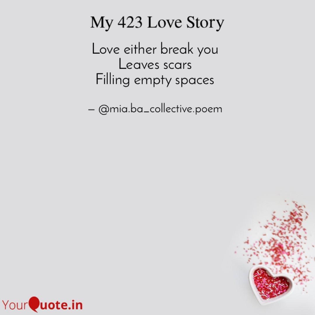 My 423 Love Story