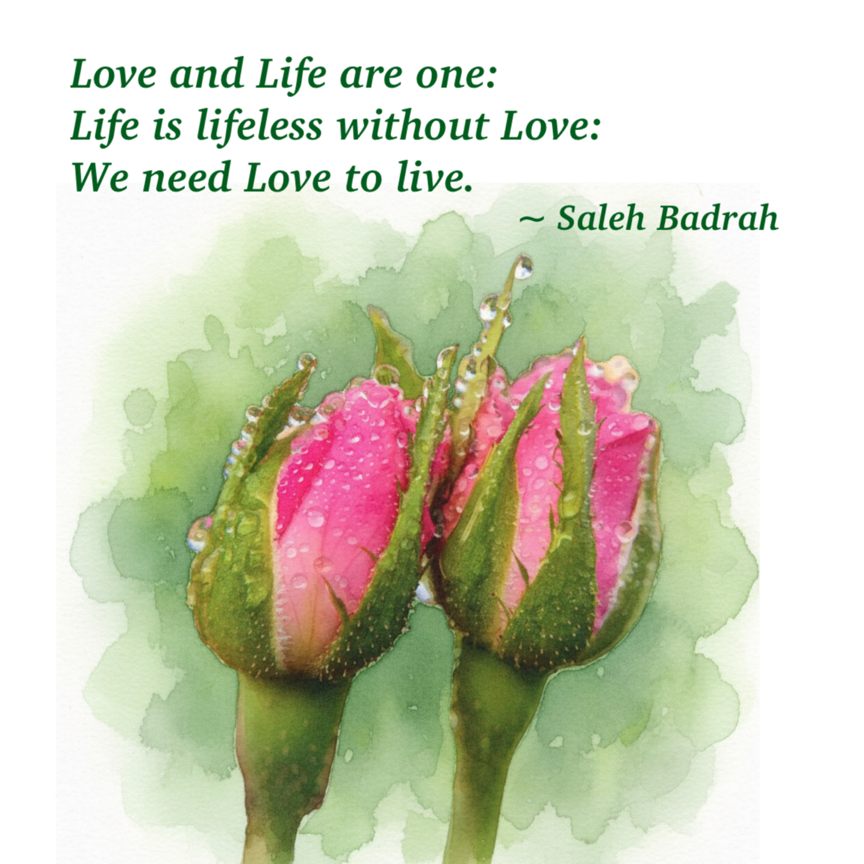 Love And Life Are One