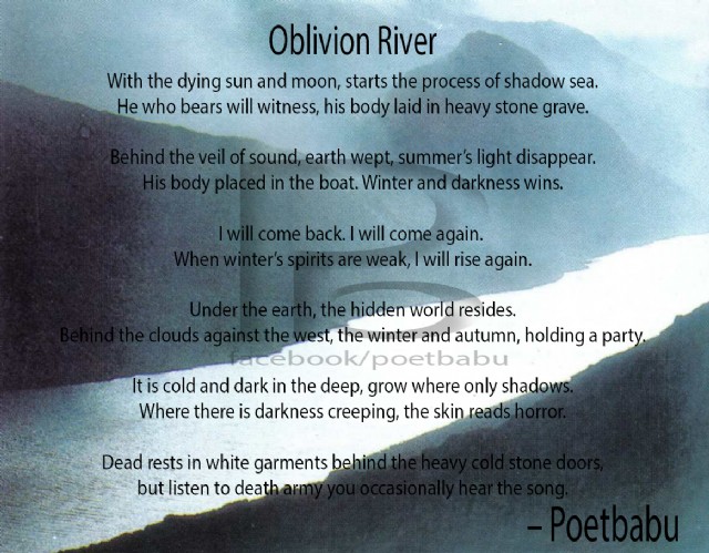 Oblivion River