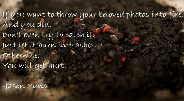 Just Let It Burn Into Ashes