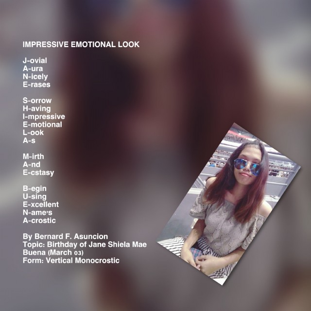 Impressive Emotional Look