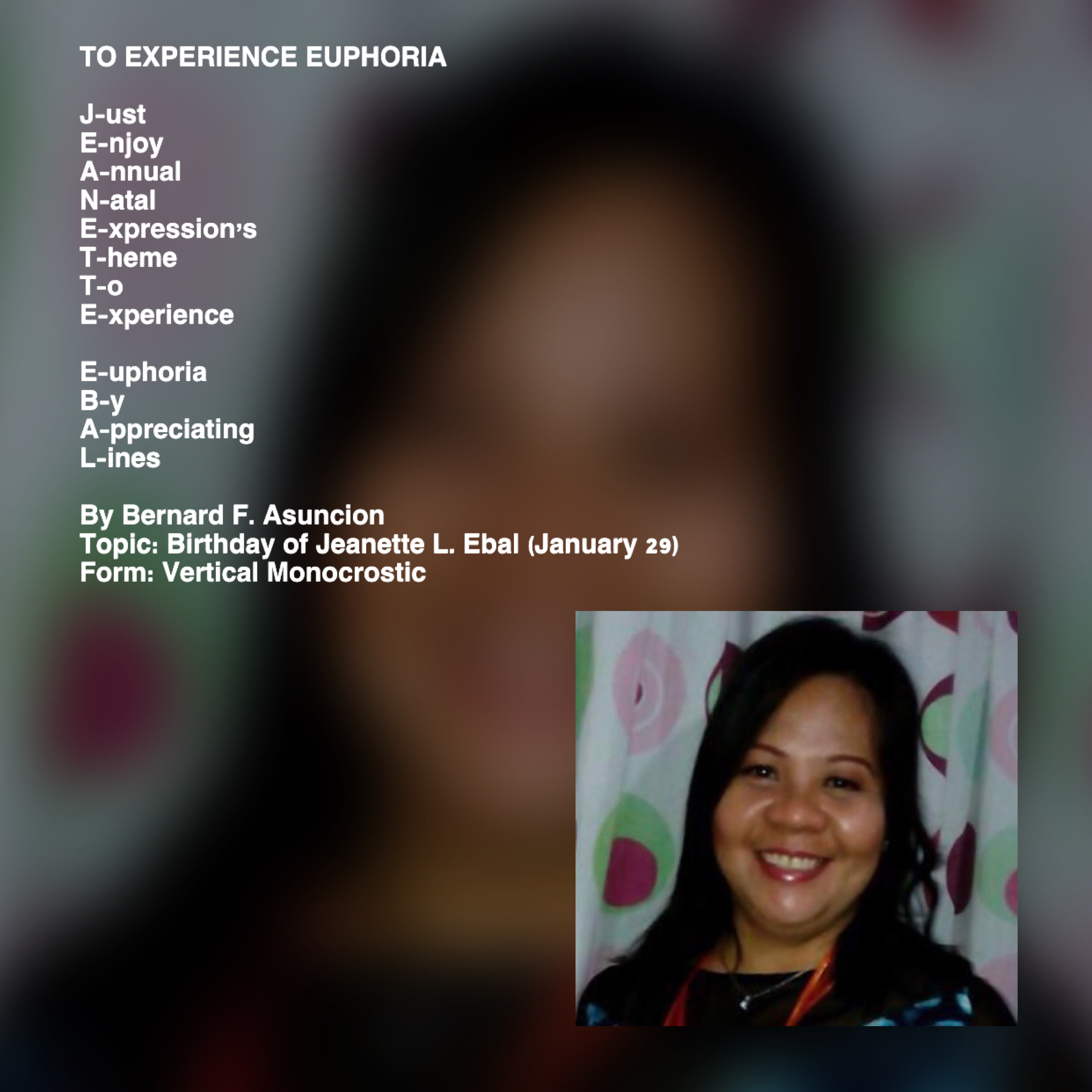 To Experience Euphoria
