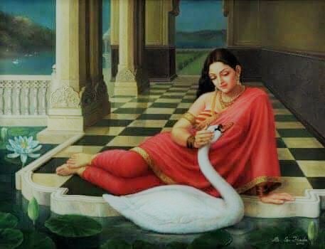 Poetry 4 - A Poetess With A White Swan
