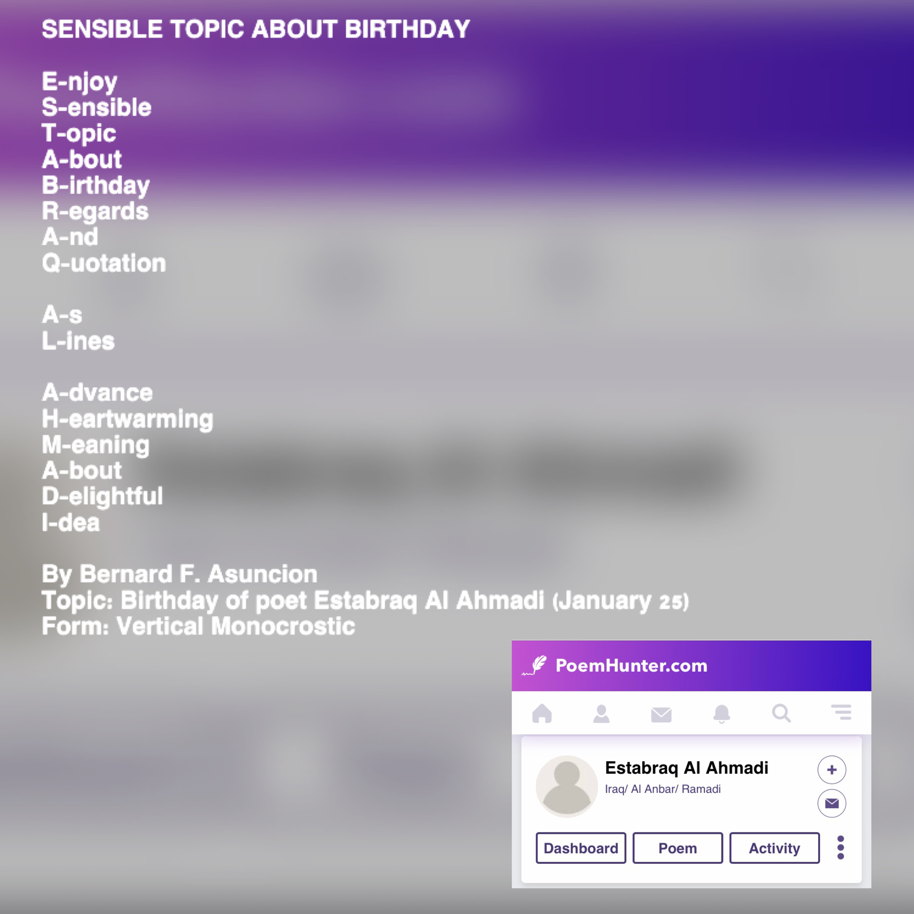 Sensible Topic About Birthday