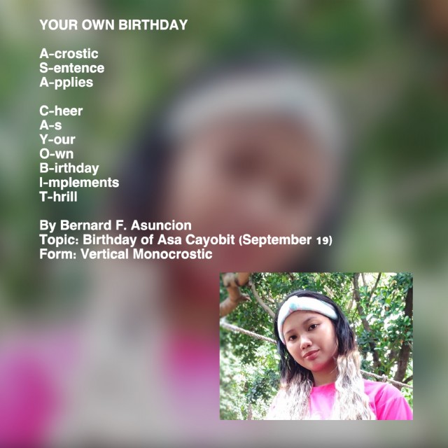 Your Own Birthday