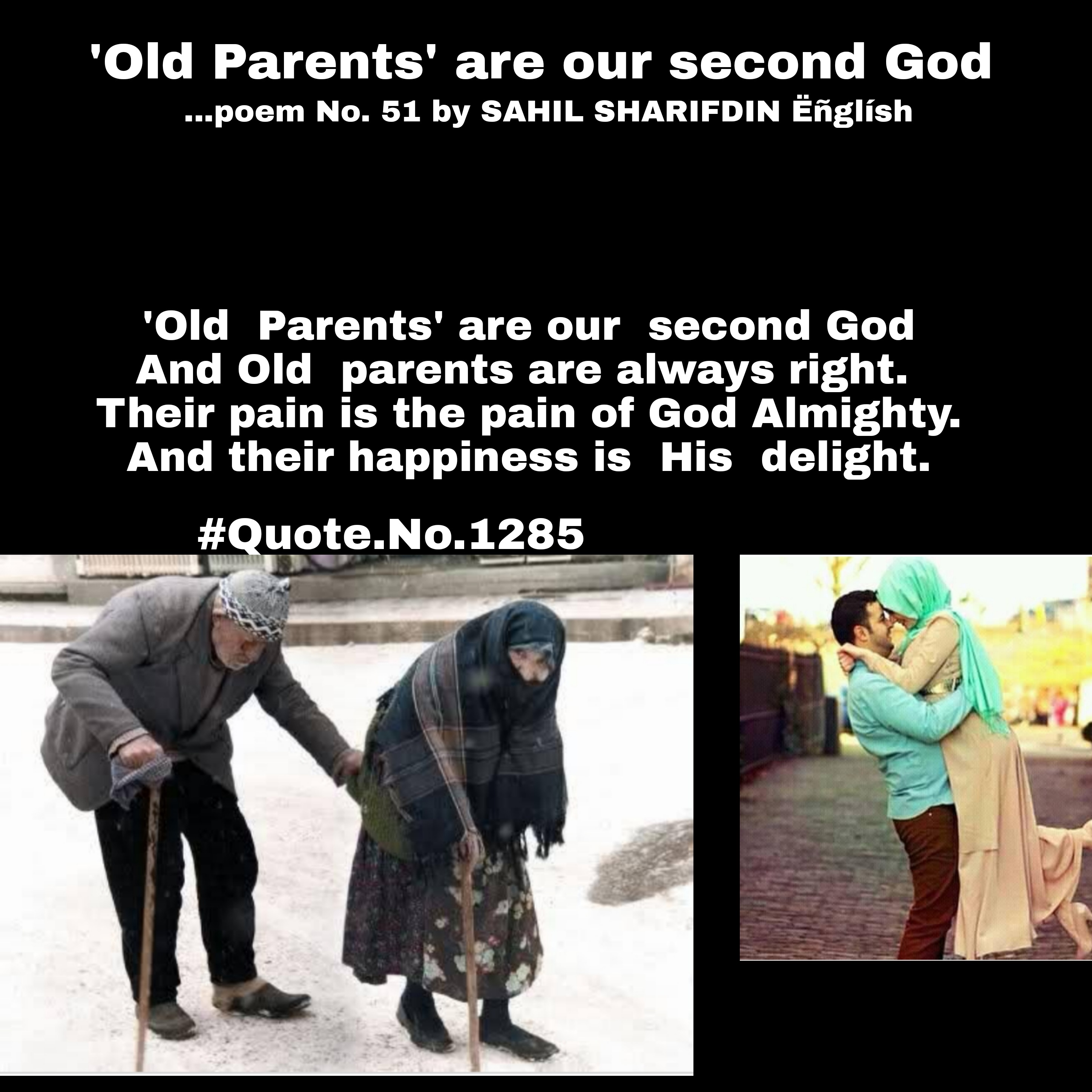 Old Parents Are Our Second God