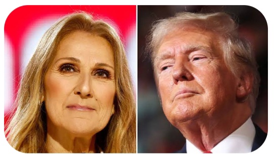 Celine Dion And The President.