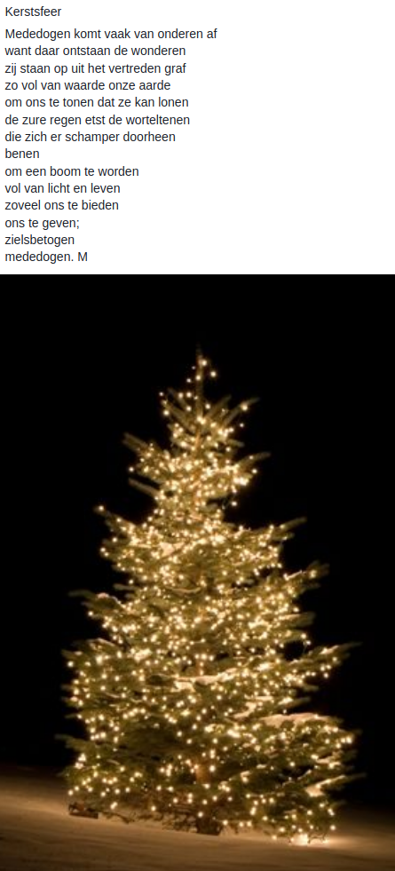 Kerstsfeer