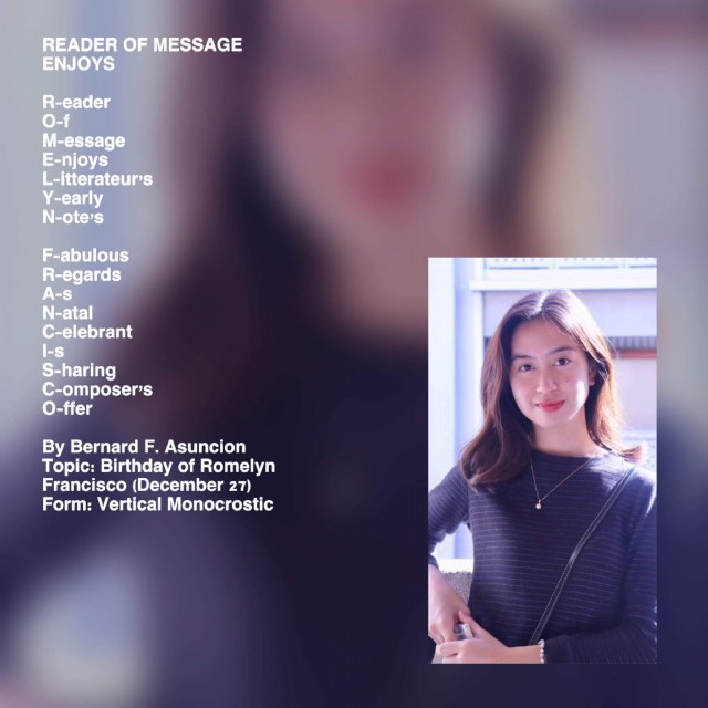 Reader Of Message Enjoys